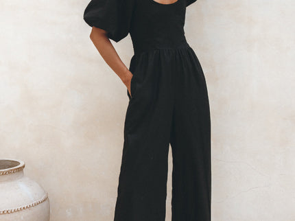 Heaven Bay Linen Jumpsuit-3