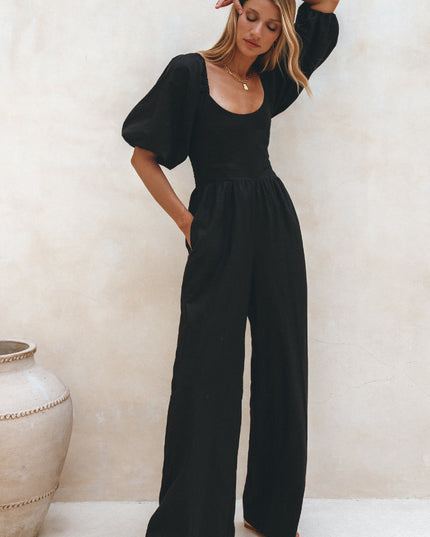 Heaven Bay Linen Jumpsuit-3
