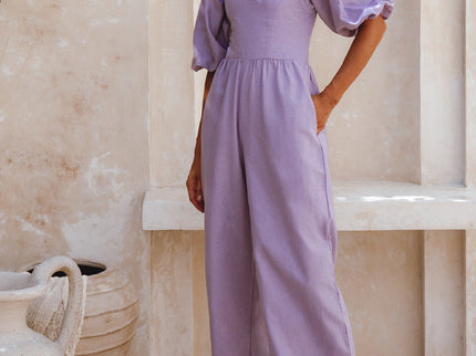 Heaven Bay Linen Jumpsuit-6