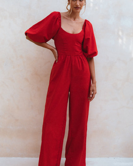 Heaven Bay Linen Jumpsuit-8