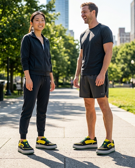Vegane Sneakers BROOKLYN VIBES Amarillo – Unisex