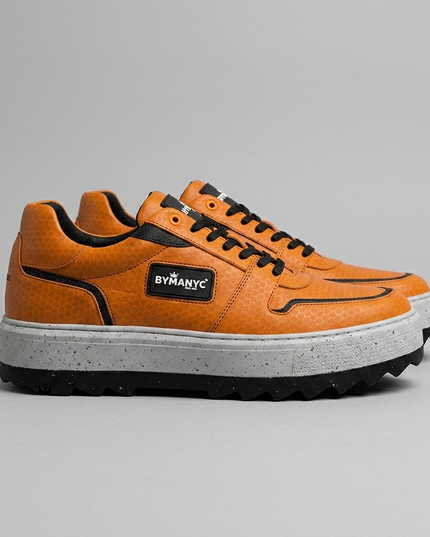 Vegane Sneakers FLATIRON PRIDE Naranja – Unisex