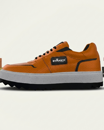 Vegane Sneakers FLATIRON PRIDE Naranja – Unisex