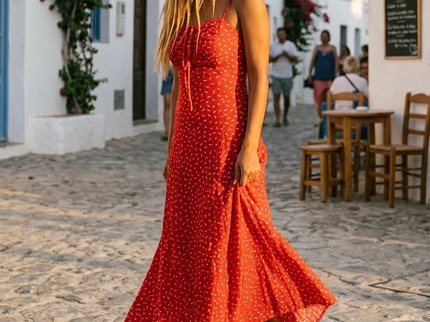 SES COVETES Kleid IBIZA – Red