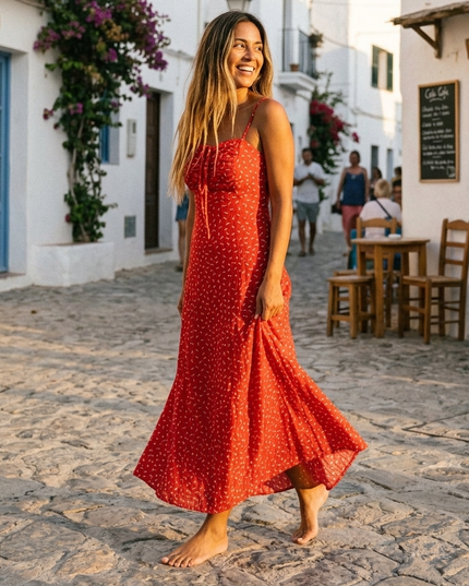 SES COVETES Kleid IBIZA – Red