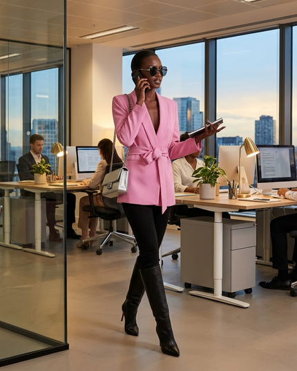 Blazer Nolita Eco Couture | Pink