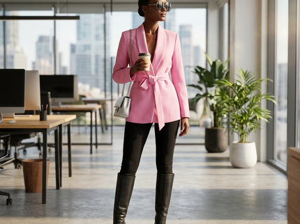 Blazer Nolita Eco Couture | Pink