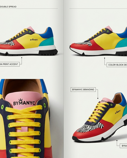 👟 Manhattan Magic Eco Sport Sneaker | Gelb (Amarillo) | Unisex