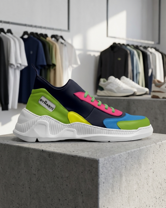 👟 East Village Energy Eco Vegan Sneaker | Grün (Verde) | Unisex | Limited Edition