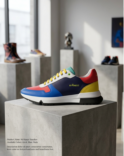 👟 Gramercy Groove Sustainable Sport Sneaker | Blau (Azul) | Unisex