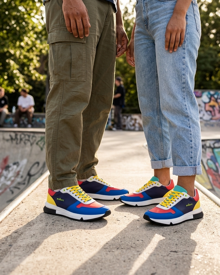 👟 Gramercy Groove Sustainable Sport Sneaker | Blau (Azul) | Unisex