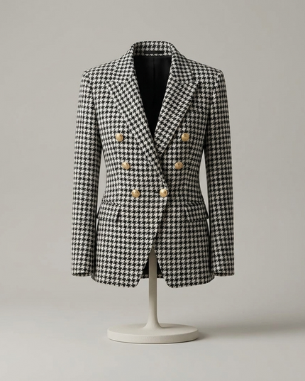 Damen Blazer PARK AVE Hahnentritt New Collection WALL STREET