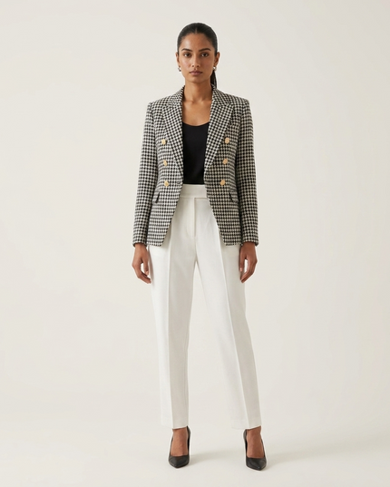 Damen Blazer PARK AVE Hahnentritt New Collection WALL STREET