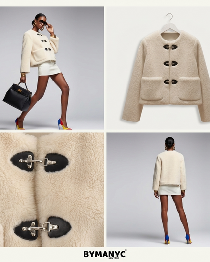 Damen Eco Jacket Broad Street | Off-White | NYFW New Collection
