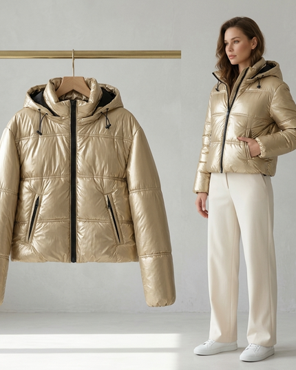 Metallic High-Shine Buffer • 5th AVE GOLD New Collection BYMANYC ® New York