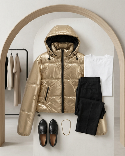 Metallic High-Shine Buffer • 5th AVE GOLD New Collection BYMANYC ® New York