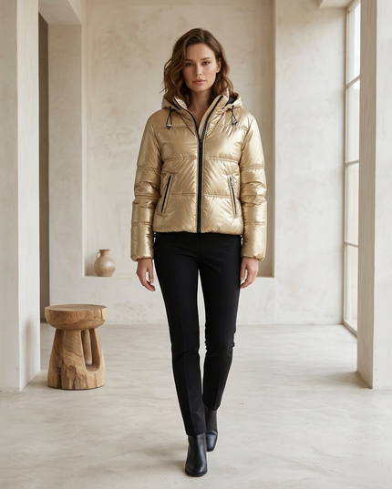Metallic High-Shine Buffer • 5th AVE GOLD New Collection BYMANYC ® New York