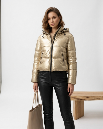 Metallic High-Shine Buffer • 5th AVE GOLD New Collection BYMANYC ® New York