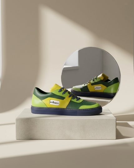💟 Central Park Vegan Sneakers | Verde (Grün) | Unisex | Couture