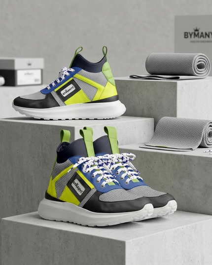 💟 Vegan Sport Sneaker MEATPACKING | Amarillo (Gelb) | Unisex | Handgefertigt in Italien