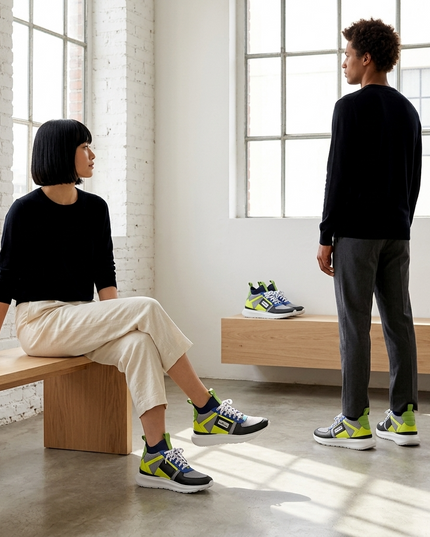 💟 Vegan Sport Sneaker MEATPACKING | Amarillo (Gelb) | Unisex | Handgefertigt in Italien