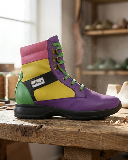 💟 Haute Couture Vegan Sneakers SoHo | Púrpura (Lila) | Unisex
