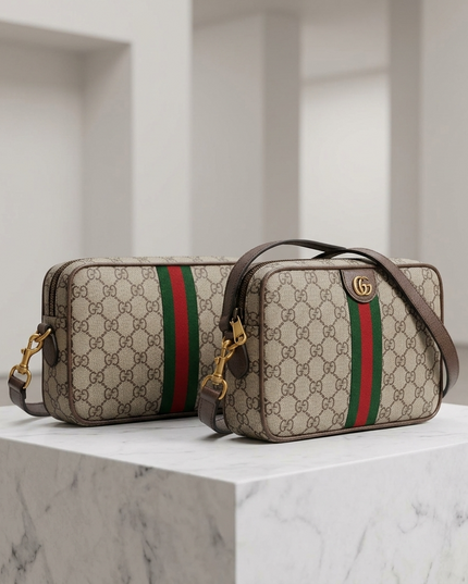 💟 GUCCI – Ophidia GG Supreme Crossbody Bag
