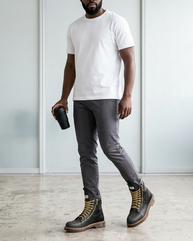 Bottes unisexe à glissière LOWER EAST édition limitée BYMANYC ® New York