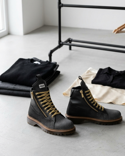 Unisex Limited Edition LOWER EAST ZIP Boots BYMANYC ® New York 