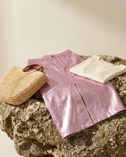 💟 NOLITA Tiered Romance Rock | Pink | Collection Los Angeles