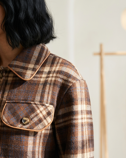 💟 NOHO Jacke & Rock Set | Plaid/Tartan | NYFW New Collection