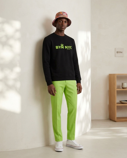 Unisex organic sweatshirt LOVE NYC – BYMANYC ® New York | Vegan streetwear 