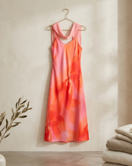 Damen Sommerkleid CALA TURQUETA Rosé – New Collection IBIZA