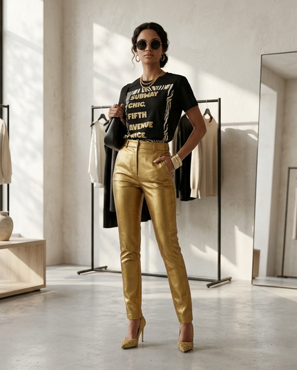 T-shirt unisexe Subway Chic, Fifth Avenue Price – BYMANYC ® New York