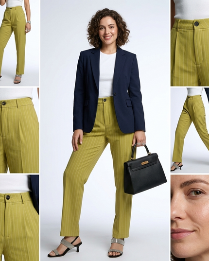 GRAMERCY Hose | Matcha | Damen