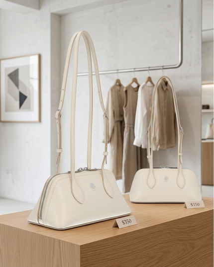 BALLY "PRALINE S" BAG white