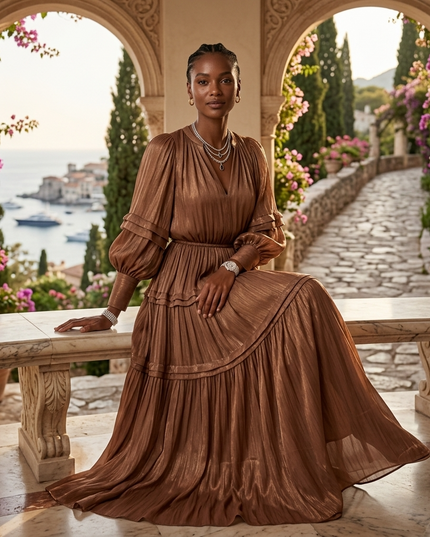 Damen Kleid Seattle Majestic Collection
