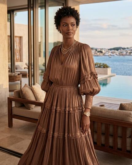 Damen Kleid Seattle Majestic Collection
