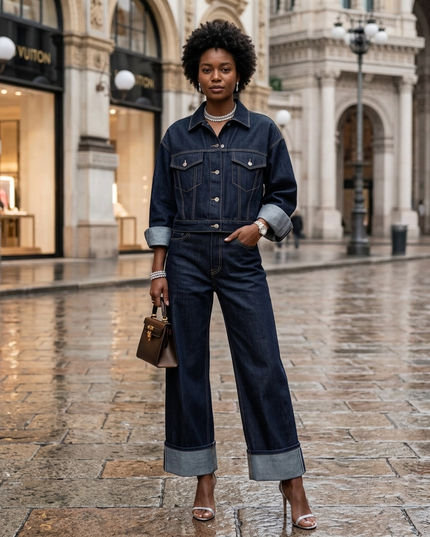 Damen Jacke & Hose Set Rue de Rivoli Paris