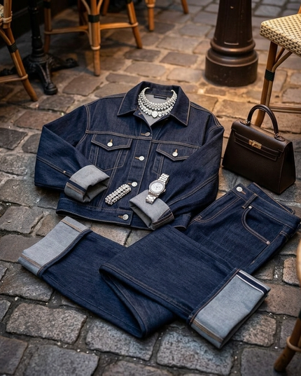 Damen Jacke & Hose Set Rue de Rivoli Paris