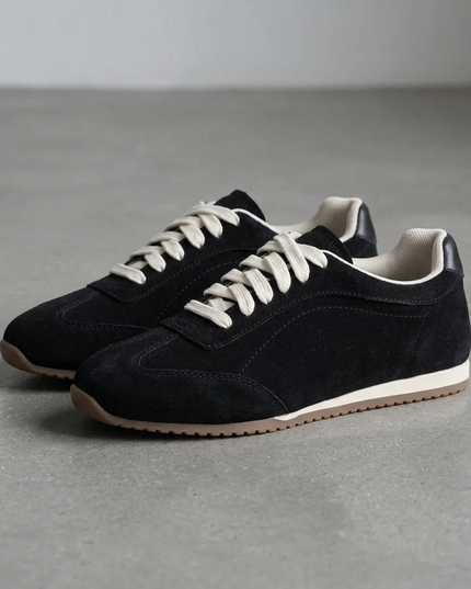 Damen Leder Freizeitschuhe L'Arte Milano – Schwarz | Made in Italy