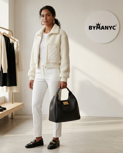 Damen Eco Jacke — STATEN ISLAND NY CITY Kollektion