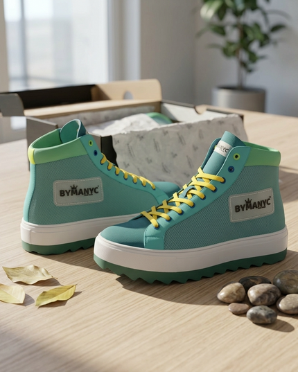 UPTOWN URBAN — Recycled Ankle Boots Vegan Unisex