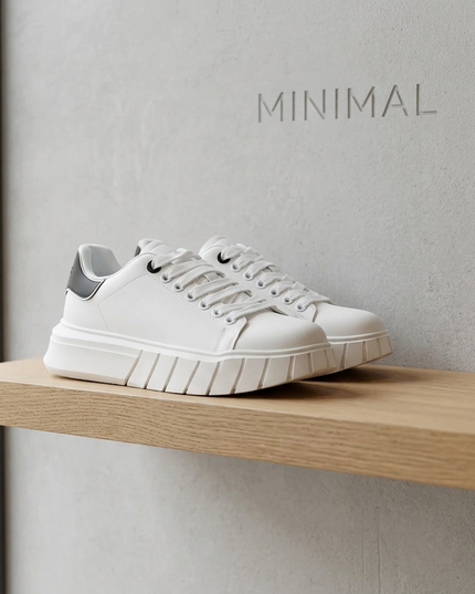 GAELLE PARIS — Damen Sport Sneaker Weiss
