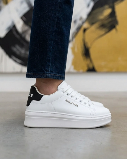 GAELLE PARIS — Damen Sport Sneaker Weiss