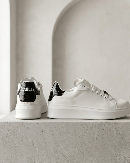 GAELLE PARIS — Damen Sport Sneaker Weiss