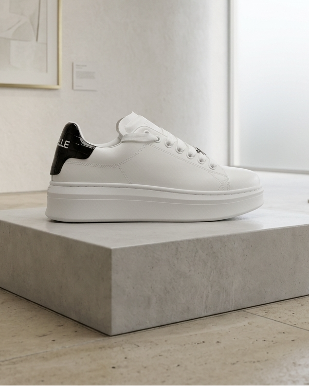 GAELLE PARIS — Damen Sport Sneaker Weiss