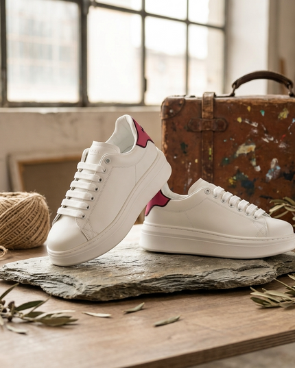 GAELLE PARIS — Damen Sport Sneaker Rosa