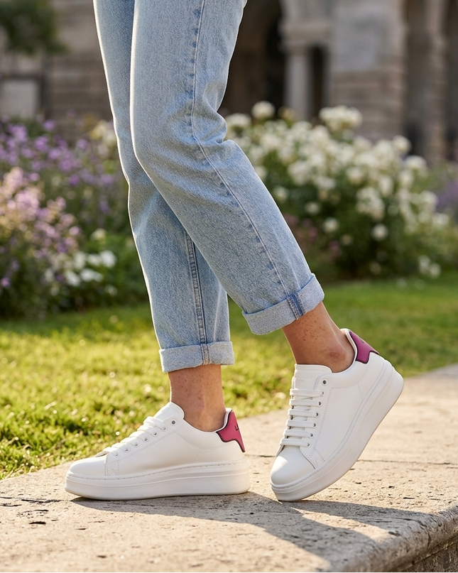 GAELLE PARIS — Damen Sport Sneaker Rot