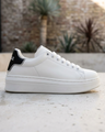 GAELLE PARIS — Damen Sport Sneaker Weiss Classic